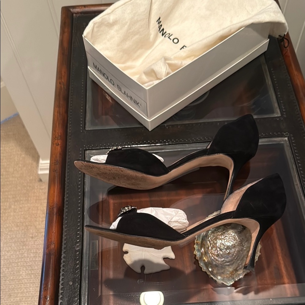 Manolo Blahnik Black Heels size 41. Sex and the City, early 2000’s